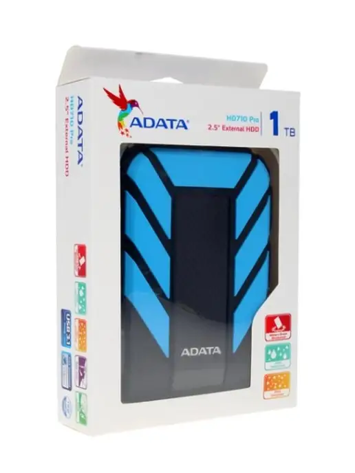 ADATA Жесткий диск AHD710P-1TU31-CBL, 1TB, синий, 1 ТБ, фото 5