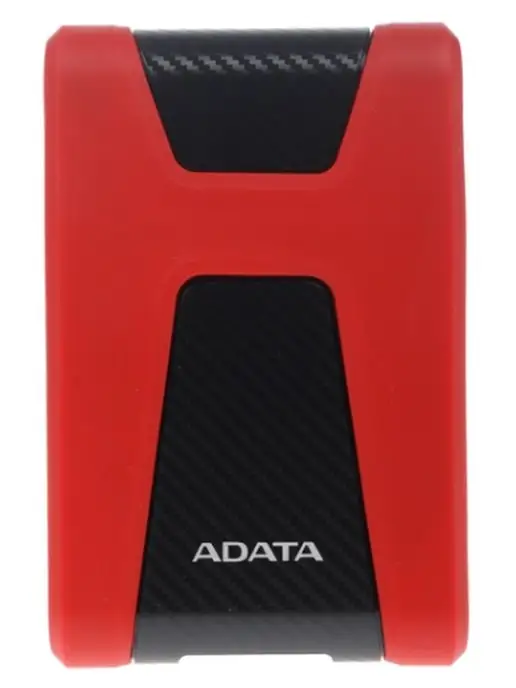 ADATA Жесткий диск AHD650-2TU31-CRD, 2TB, красный, 2 ТБ