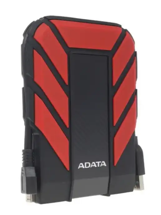 ADATA Жесткий диск AHD710P-1TU31-CRD, 1TB, красный, 1 ТБ