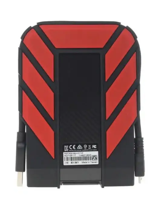 ADATA Жесткий диск AHD710P-1TU31-CRD, 1TB, красный, 1 ТБ, фото 3