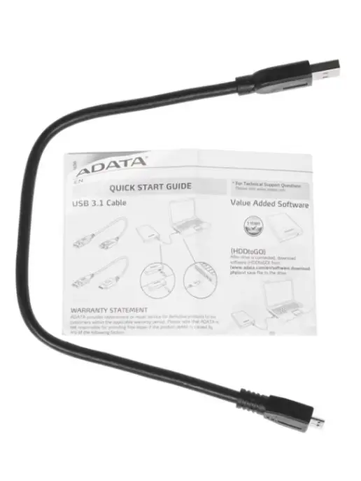 ADATA Жесткий диск AHD710P-1TU31-CYL, 1TB, желтый, 1 ТБ, фото 4