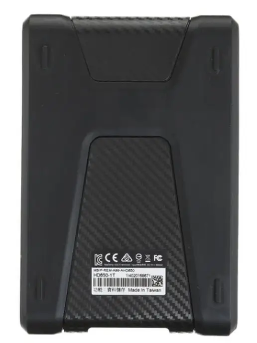 ADATA Жесткий диск AHD650-1TU31-CBK, 1TB, черный, 1 ТБ, фото 3
