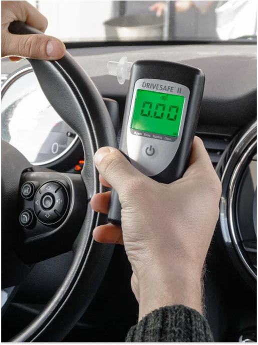 Dingo Алкотестер профессиональный гибдд цифровой Drivesafe 2, черный, фото 5