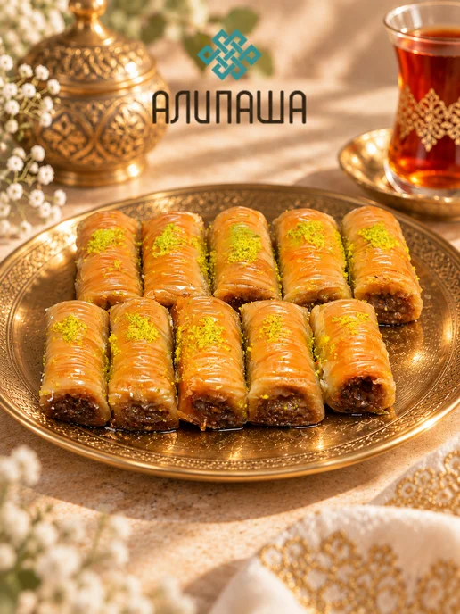 АЛИПАША Пахлава турецкая "Бурма" Восточные сладости, вариант, фото 5
