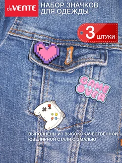 Значки на рюкзак, одежду металлические милый набор deVENTE 133762461 купить за 100 ₽ в интернет-магазине Wildberries