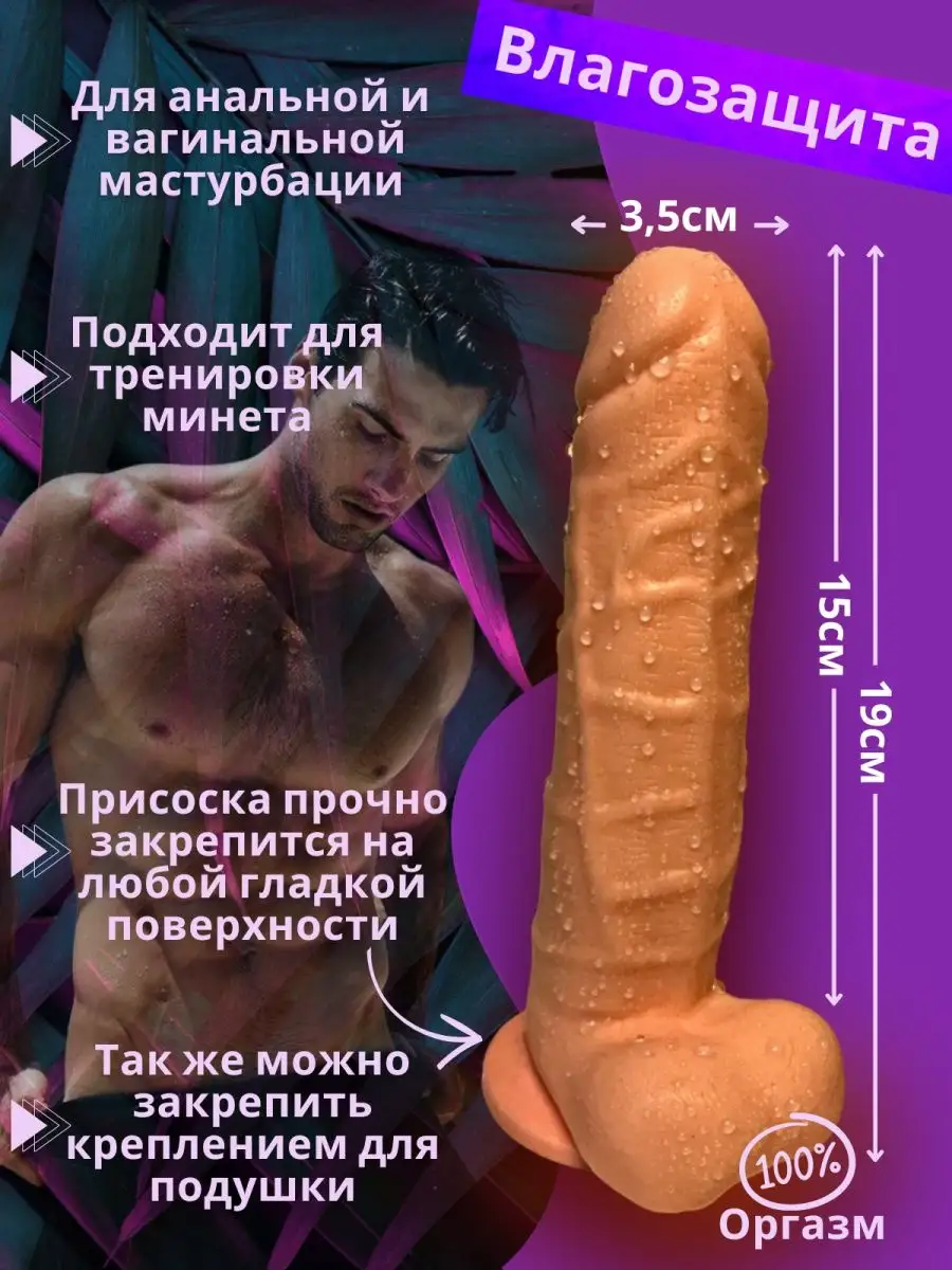 Дилдо фаллоимитатор резиновый член 18+ DILDO 133765123 купить в  интернет-магазине Wildberries