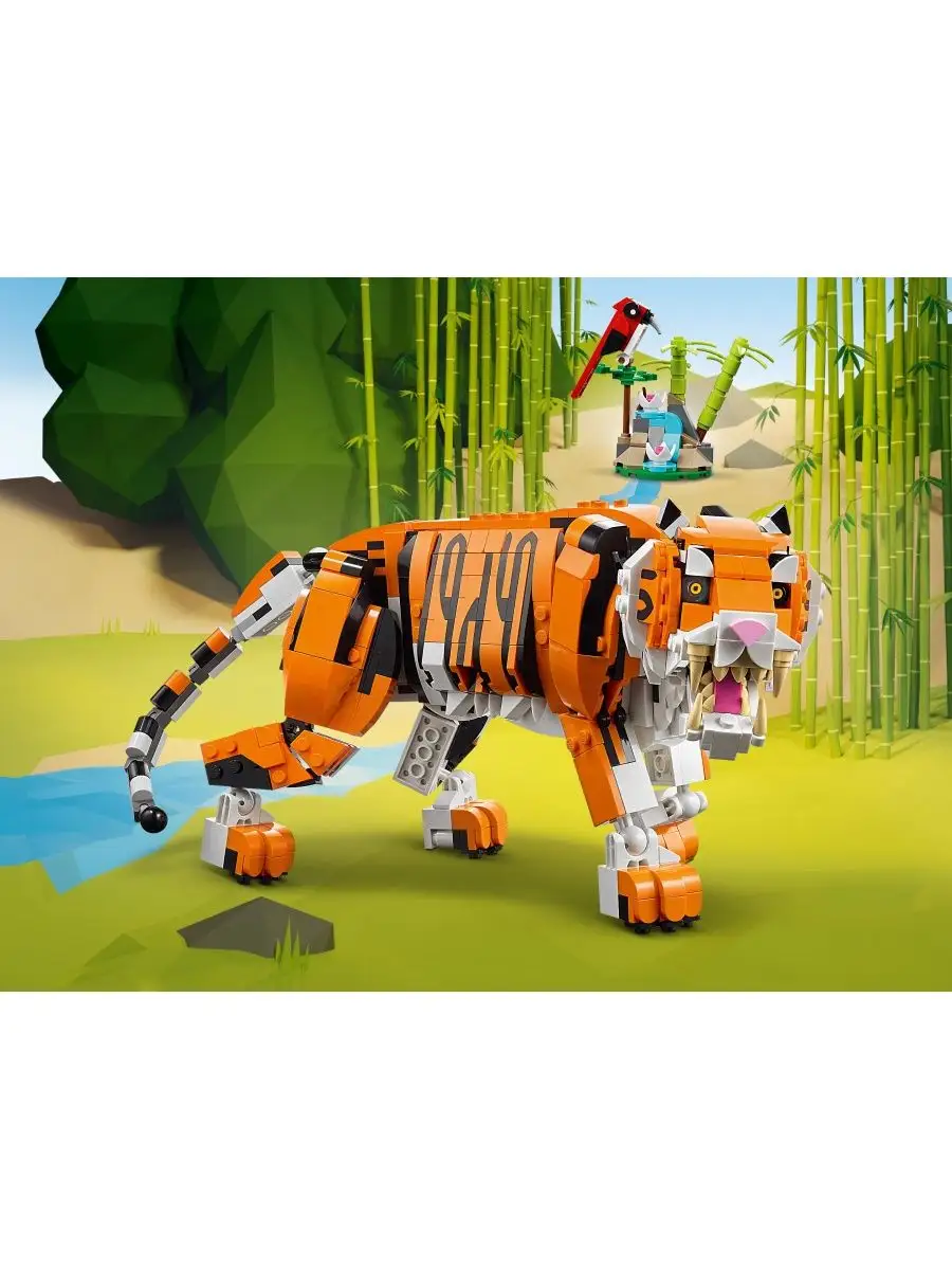 Creator. Величественный тигр 31129 LEGO 133792515 купить в  интернет-магазине Wildberries