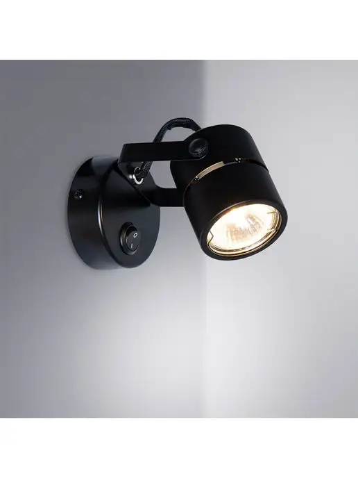 Arte Lamp Спот MIZAR A1311AP-1BK, черный, фото 6