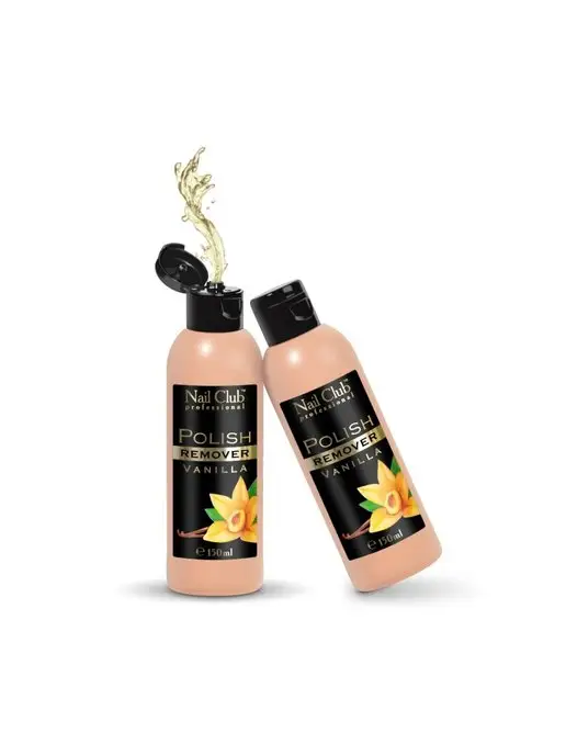 Nail Club Professional Жидкость для снятия лака с парфюмом Vanilla 150 мл, 150 мл, фото 7