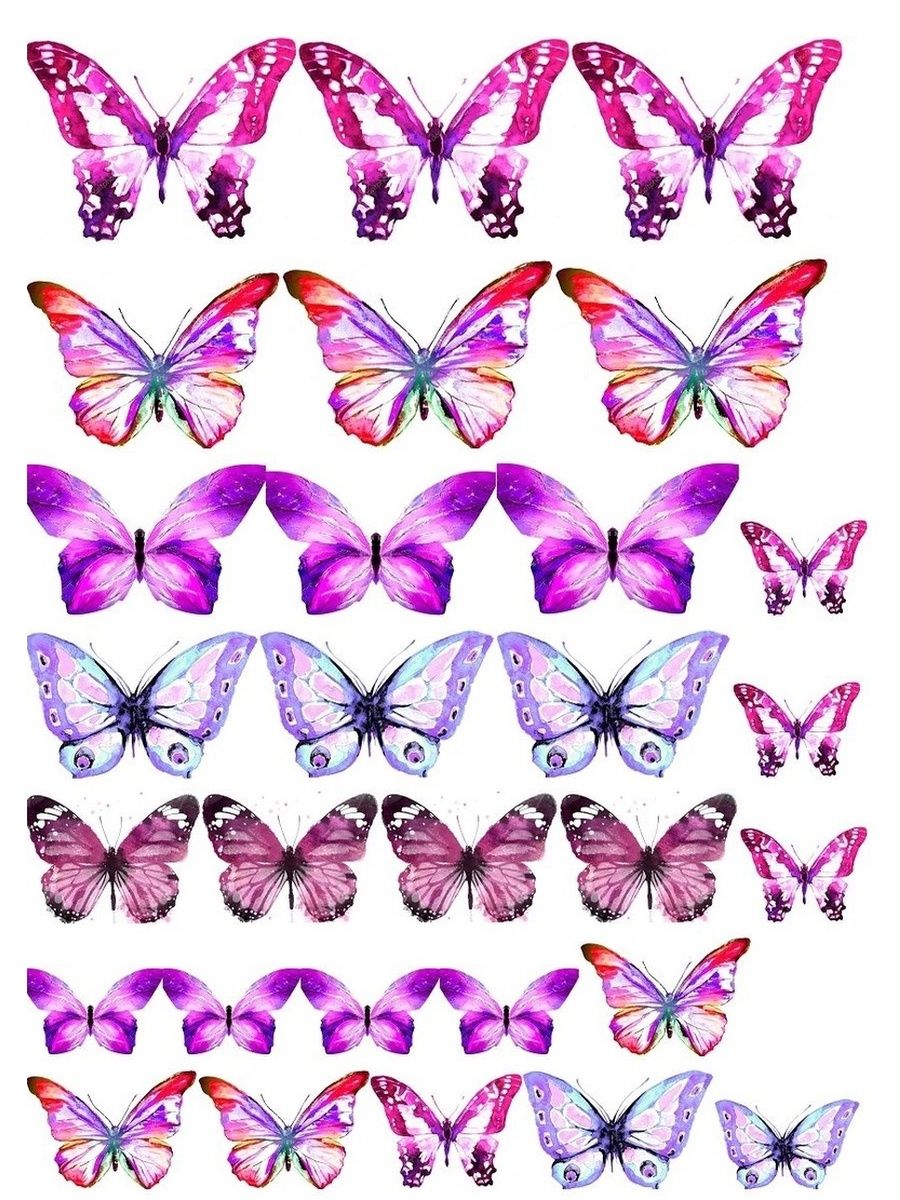 Бабочки для торта картинки для печати. Торт «бабочки». Бабочки сиреневые для печати. Бабочки для печати на торт. Вафельные бабочки.