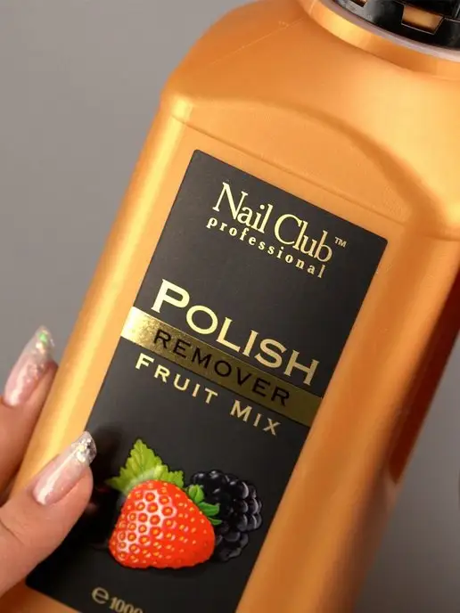 Nail Club Professional Жидкость для снятия лака с парфюмом Fruit Mix 150 мл, 1000 мл, фото 7