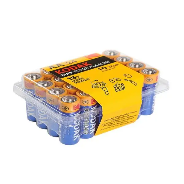 Батарейка алкалиновая AA, LR6 1.5В, 24 шт