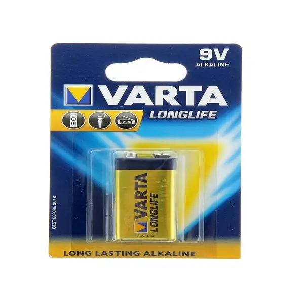 Батарейка алкалиновая 9V 1 шт