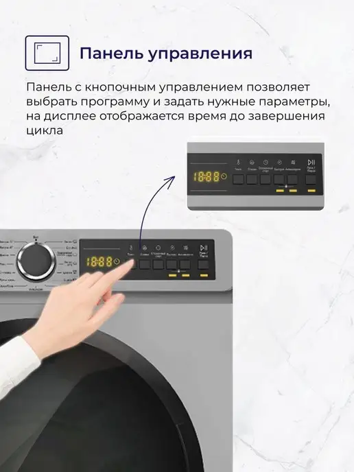 DELVENTO Стиральная машина Energy Twist'6 кг, 6 кг, фото 4