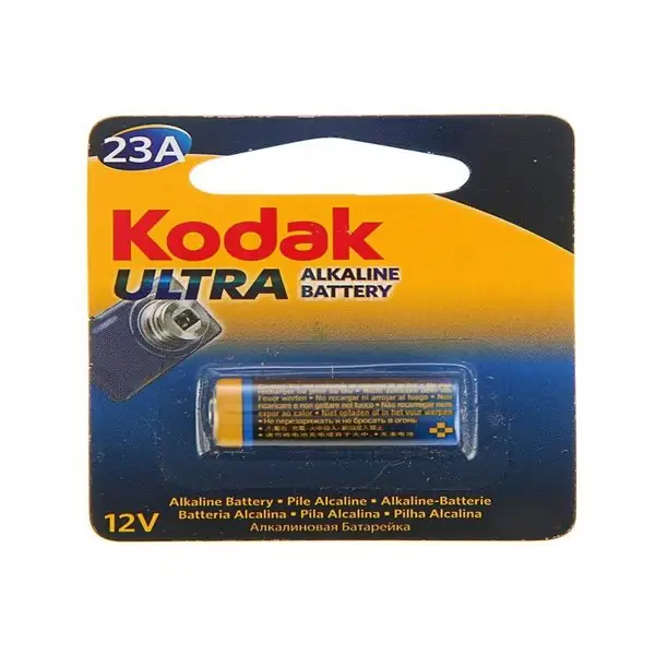 Батарейка алкалиновая Kodak Ultra, А23 (23A)-1BL, 12В, 1шт