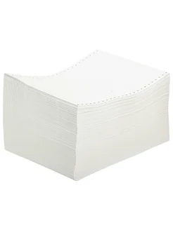 Бумага с неотрывной перфорацией 210х305 мм, 12" КНР 133862993 купить за 3 850 ₽ в интернет‑магазине Wildberries