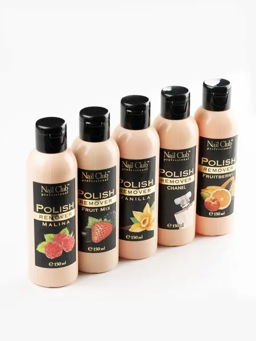 Nail Club Professional Жидкость для снятия лака с парфюмом Fruitberry 150 мл, 150 мл, фото 5
