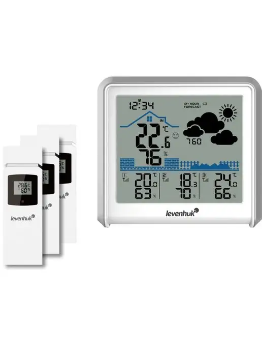 Levenhuk Метеостанция Wezzer PLUS LP50, белый, фото 3