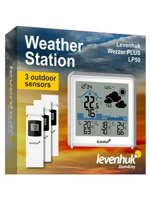 Levenhuk Метеостанция Wezzer PLUS LP50, белый, фото 4