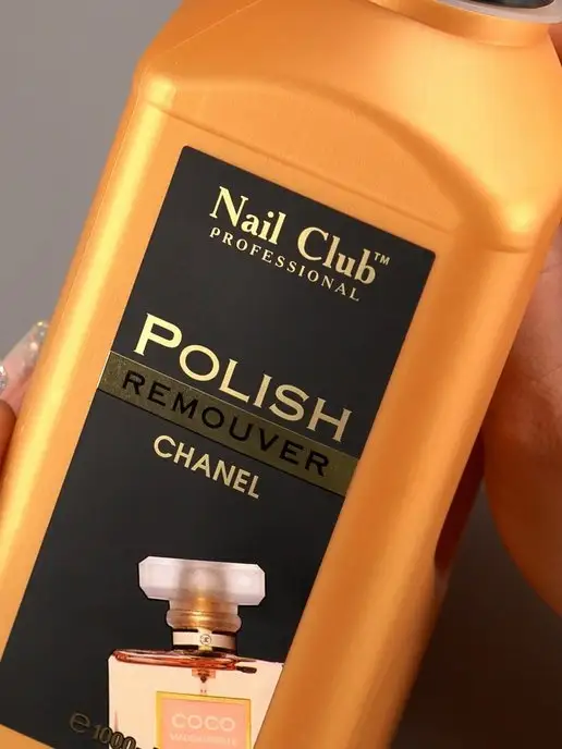 Nail Club Professional Жидкость для снятия лака с парфюмом СНАNЕ'L 150 мл, 1000 мл, фото 7