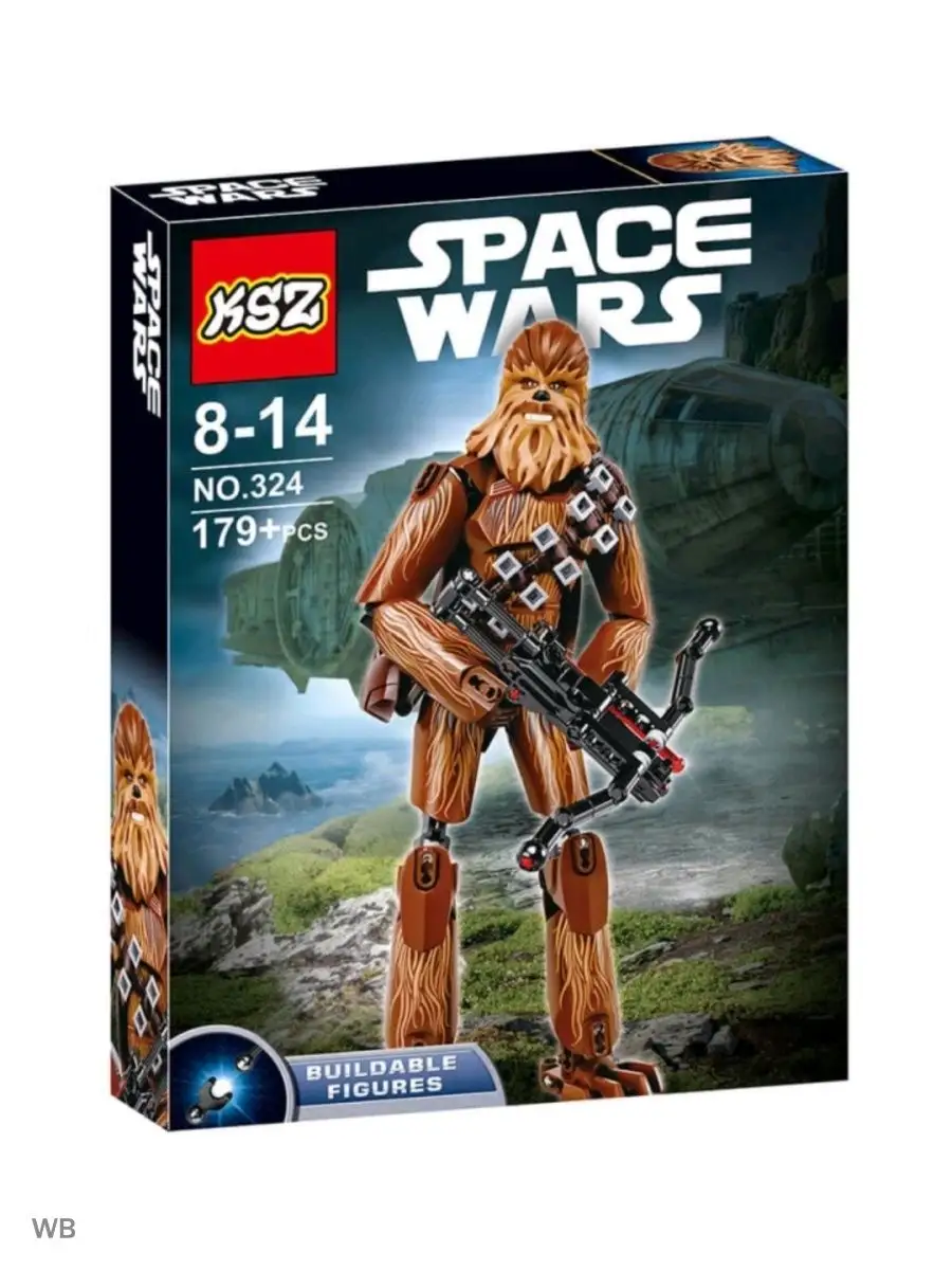 Конструктор Звездные Войны Wars Фигура Чуббаки аналог LEGO LEGO 133892413  купить за 1 111 ₽ в интернет-магазине Wildberries