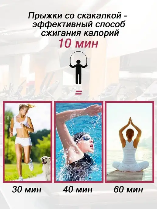 Fit-Story Скакалка скоростная спортивная с утяжелителем, черный, фото 5