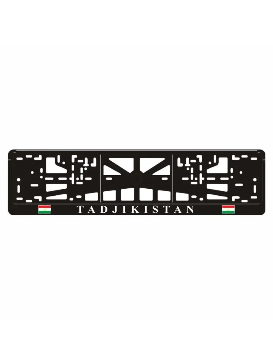 Рамка для номера авто TADJIKISTAN с флагами Арт рэйсинг 133983666 купить за  393 ₽ в интернет-магазине Wildberries