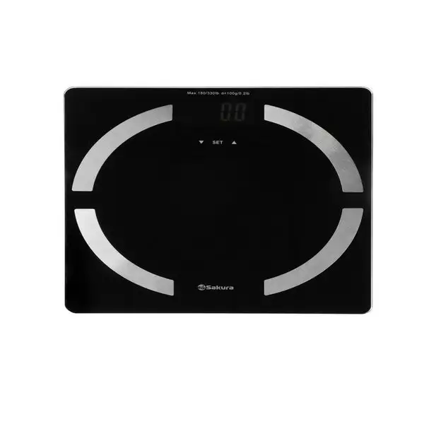 Весы напольные Sakura SA-5056BK, диагностические, до 180 кг