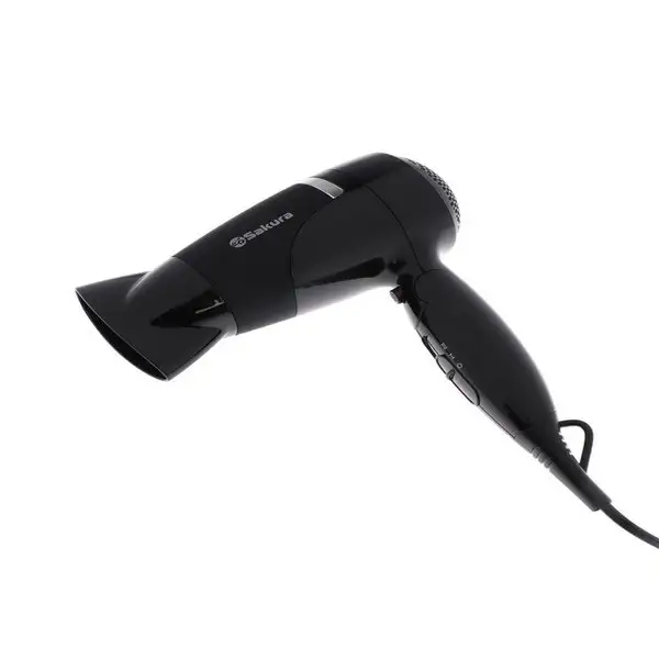 Фен Sakura SA-4040BK, 1800 Вт, 2 скорости, 2 темп. режим