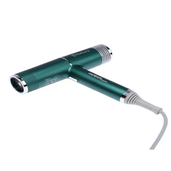 Фен Sakura SA-4051GR, 1600 Вт, 3 скорости, 3 темп. режима