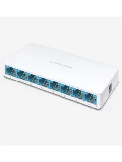 Коммутатор Mercusys MS108 8-Port Mercusys 134022193 купить за 1 240 ₽ в интернет-магазине Wildberries