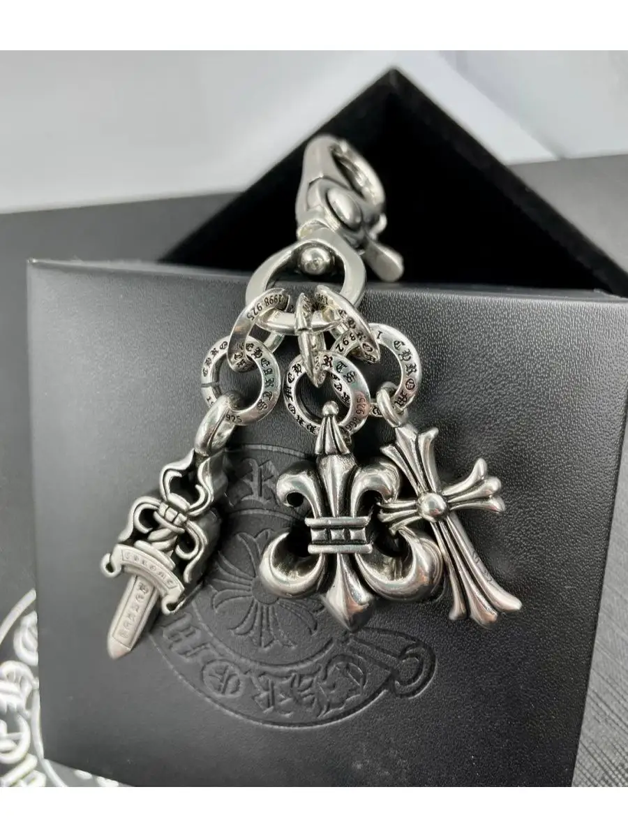 Брелок Chrome Hearts Chrome hearts 134058040 купить в интернет-магазине  Wildberries