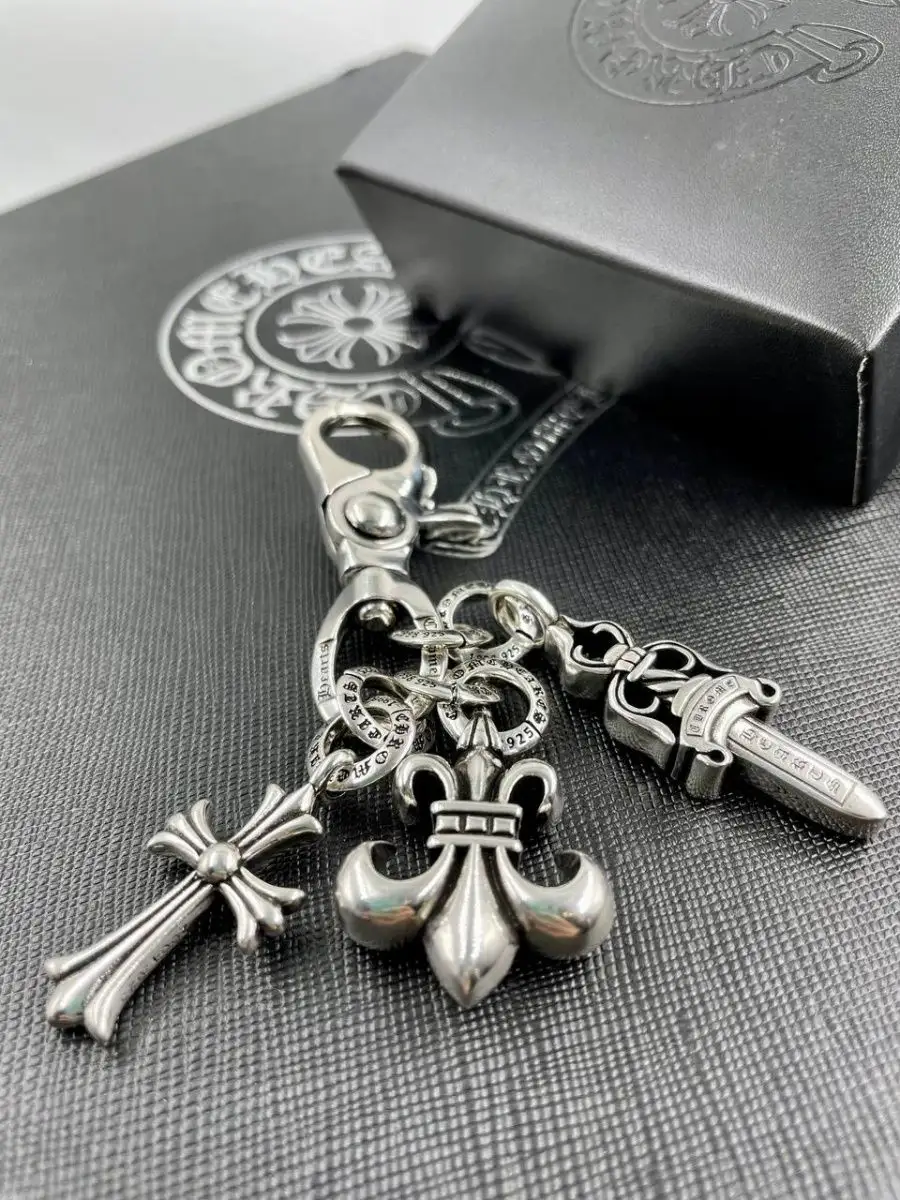 Брелок Chrome Hearts Chrome hearts 134058040 купить в интернет-магазине  Wildberries