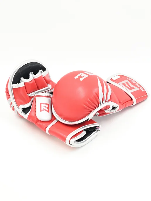 RAGE fight gear Перчатки крабы для ММА красный, красный, фото 3