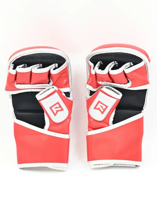 RAGE fight gear Перчатки крабы для ММА красный, красный, фото 4