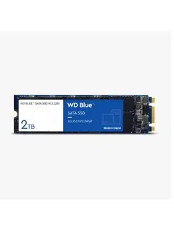 SSD диск WD Blue 2 ТB/M.2/SATA [WDS200T2B0B] WD 134092955 купить за 8 605 ₽ в интернет-магазине Wildberries