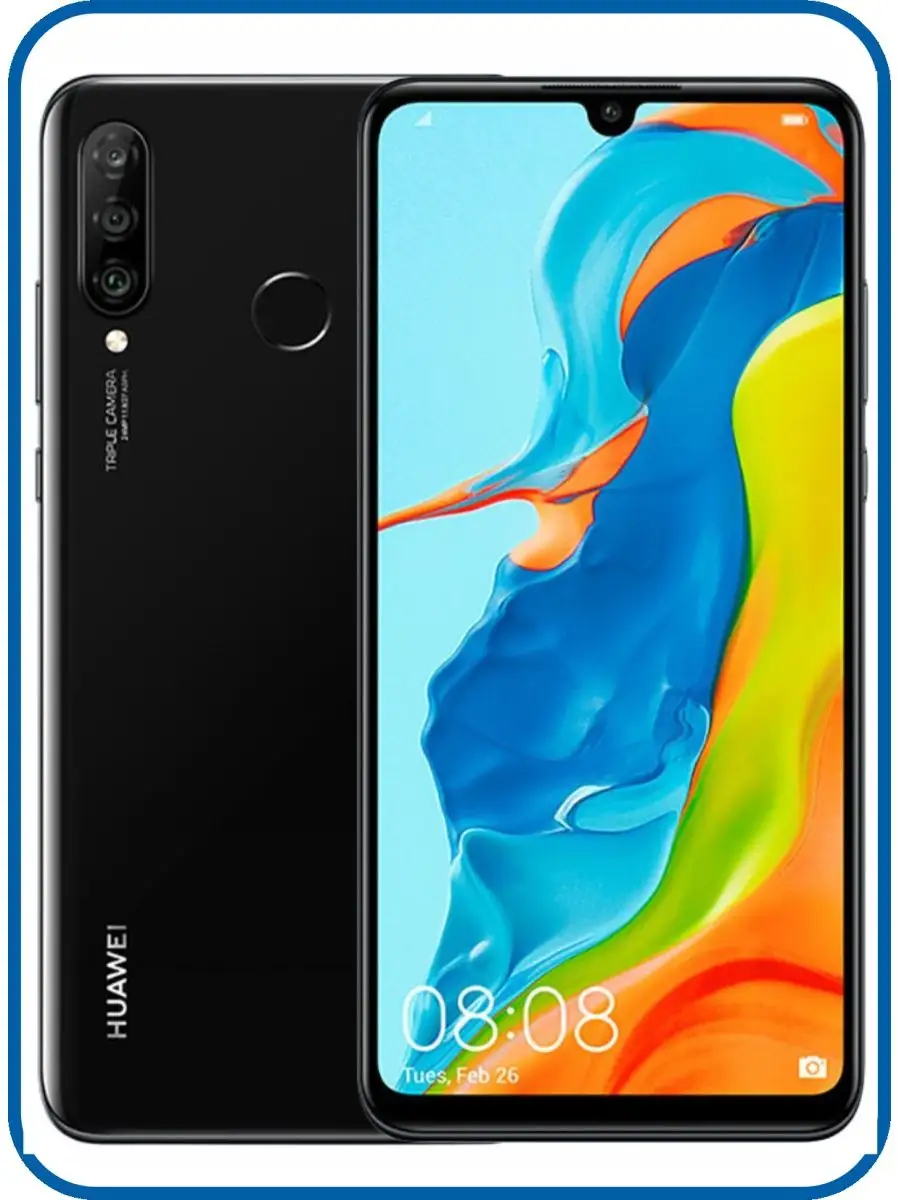 Смартфон Huawei P30 Lite сенсорный мобильный телефон Huawei 134128925  купить в интернет-магазине Wildberries