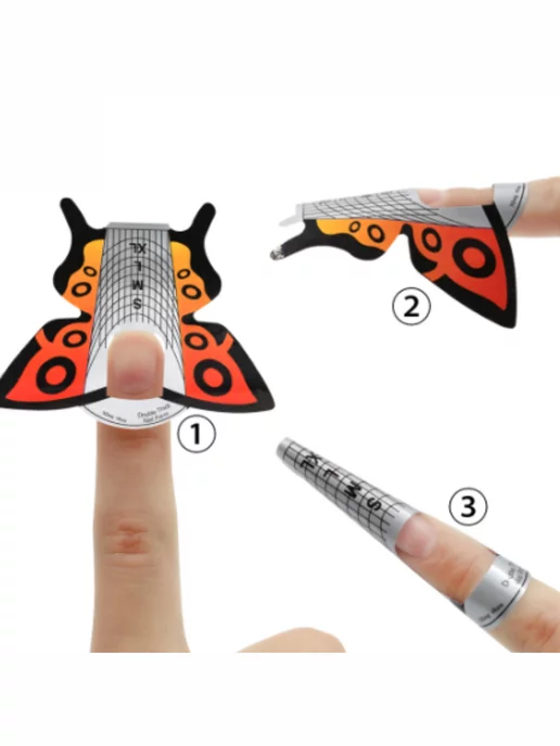 All For Nails Формы для наращивания ногтей #05, 300 шт, 300 шт, фото 5