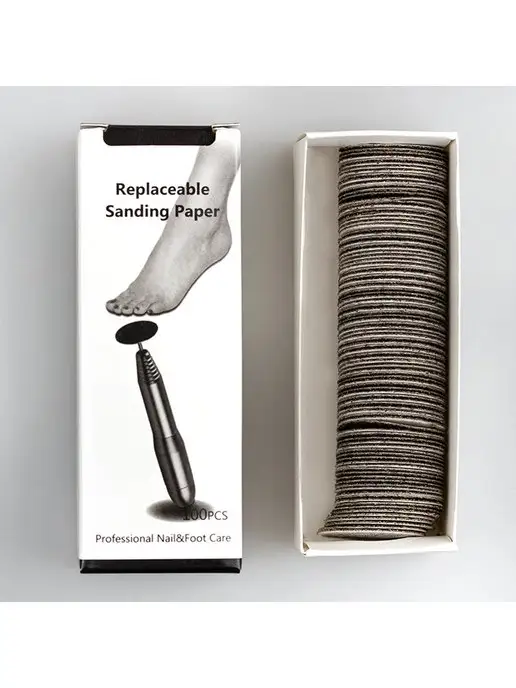 All For Nails Сменные файлы для дисков MEDIUM 25 мм, 100 шт, 100 шт