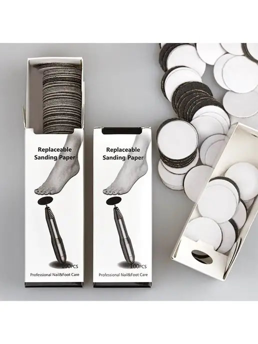 All For Nails Сменные файлы для дисков MEDIUM 25 мм, 100 шт, 100 шт, фото 4