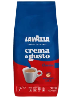 Кофе в зернах Лавацца Crema E Gusto 1кг Lavazza 134289548 купить за 1 795 ₽ в интернет-магазине Wildberries