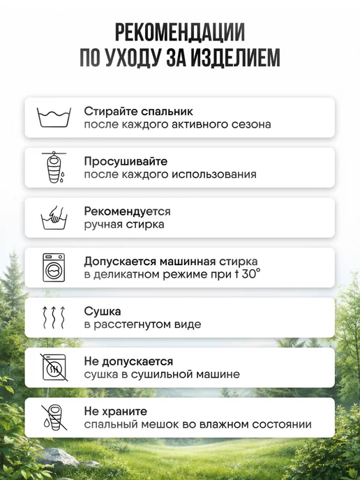 Спальный мешок туристический, голубой, фото 7