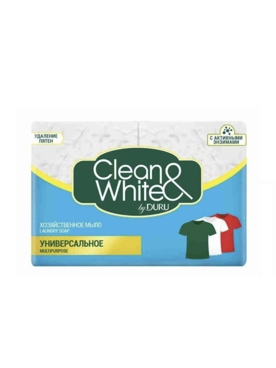 Мыло clean white отзывы. Мыло хозяйственное Duru clean&White (дуру Клин&Вайт) 120г*2шт универсальное. Мыло отбеливающее clean White. Хозяйственное мыло Duru clean производитель. Мыло хоз. Универсальное Duru clean&White 4шт..