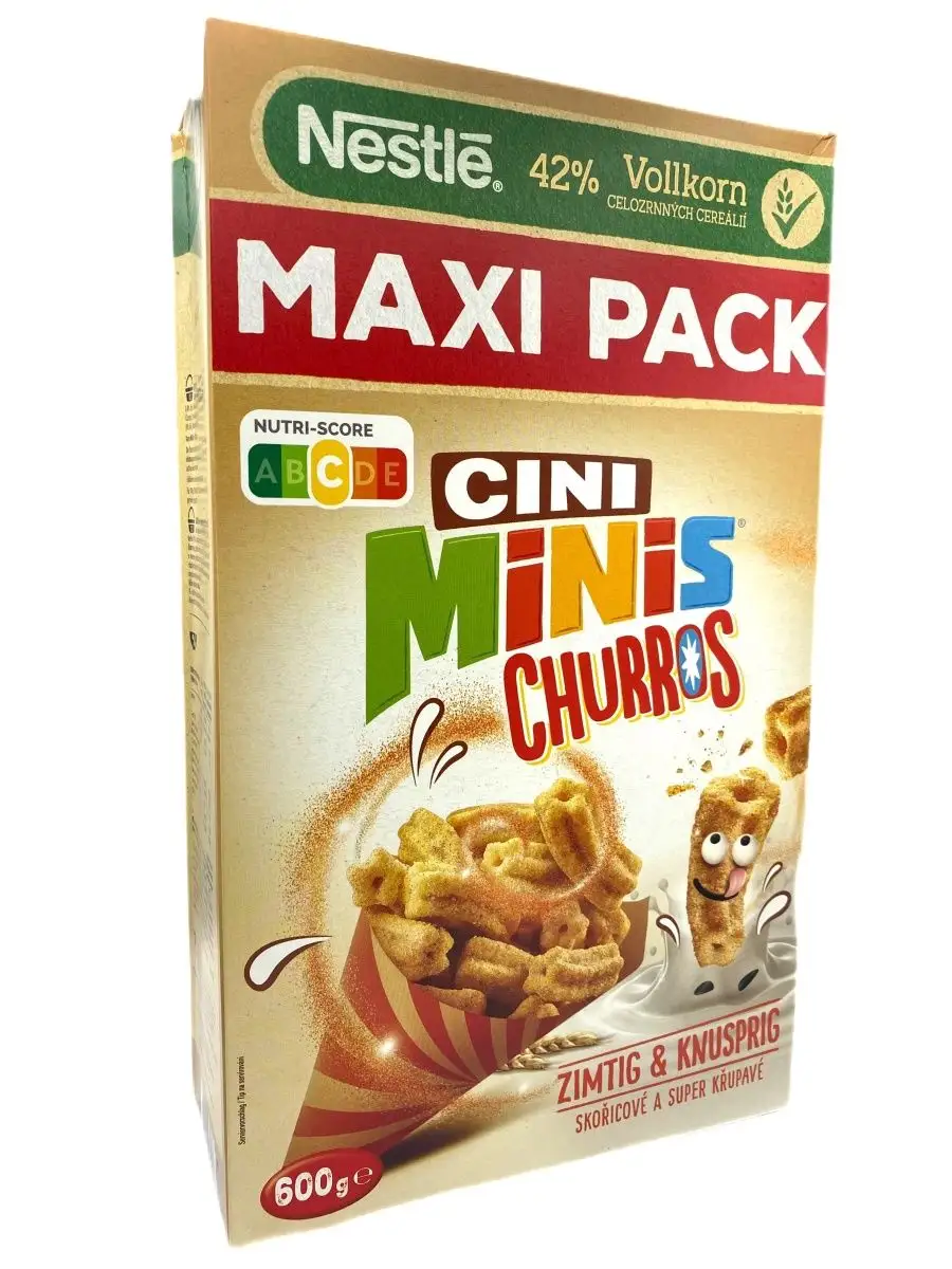 Сухой завтрак Nestle / Нестле Мини Чуррос 600гр (Германия) CINI MINIS  134454017 купить в интернет-магазине Wildberries