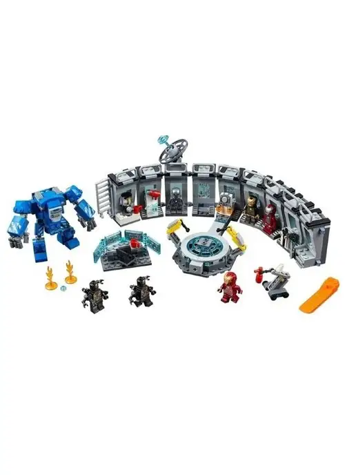 LEGO,, Конструктор Супергерои Лаборатория Железного Человека, вариант, фото 6
