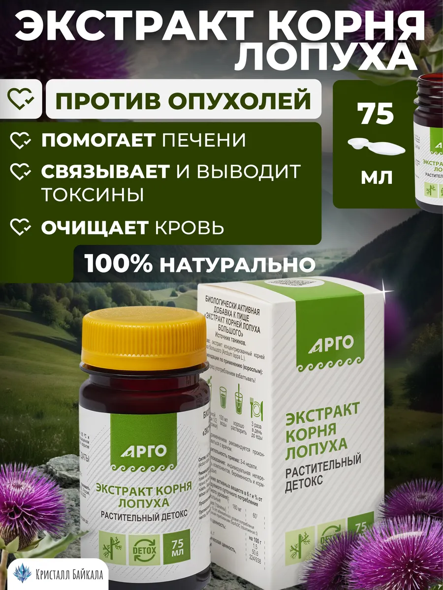 @3514 Экстракт корня лопуха 75...