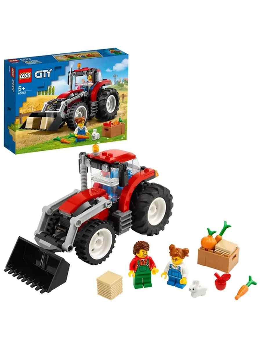 60287 LEGO City Трактор LEGO 134494121 купить за 2 130 ₽ в  интернет-магазине Wildberries