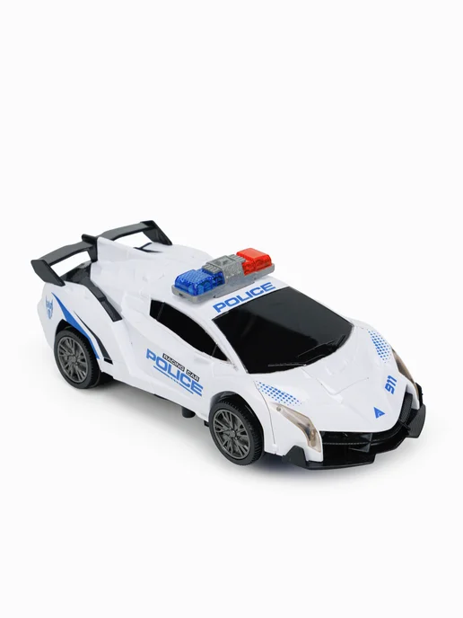 MAXI CAR Машина детская трансформер Робот, синий, фото 6