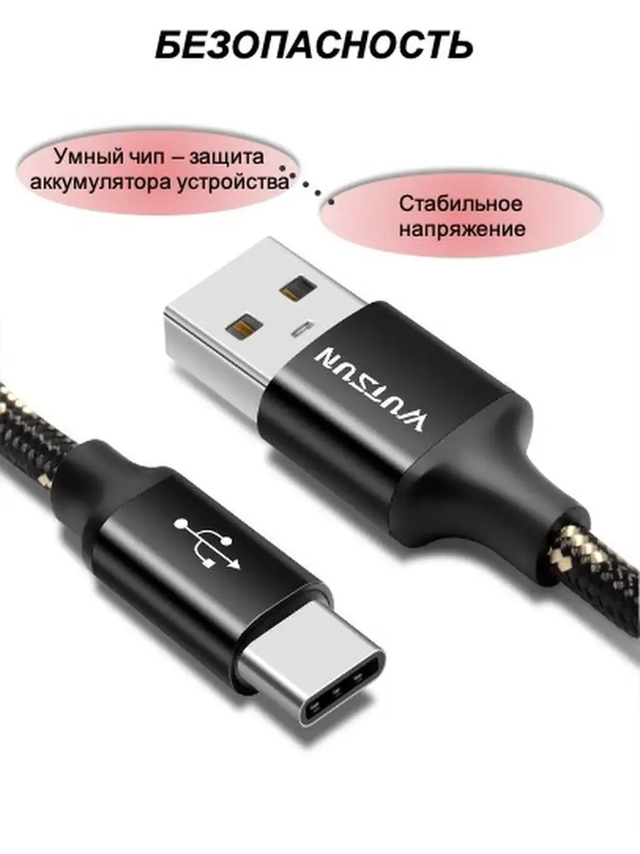 Кабель USB - Type-C 5 метров Chapter One 134581801 купить за 736 ₽ в  интернет-магазине Wildberries