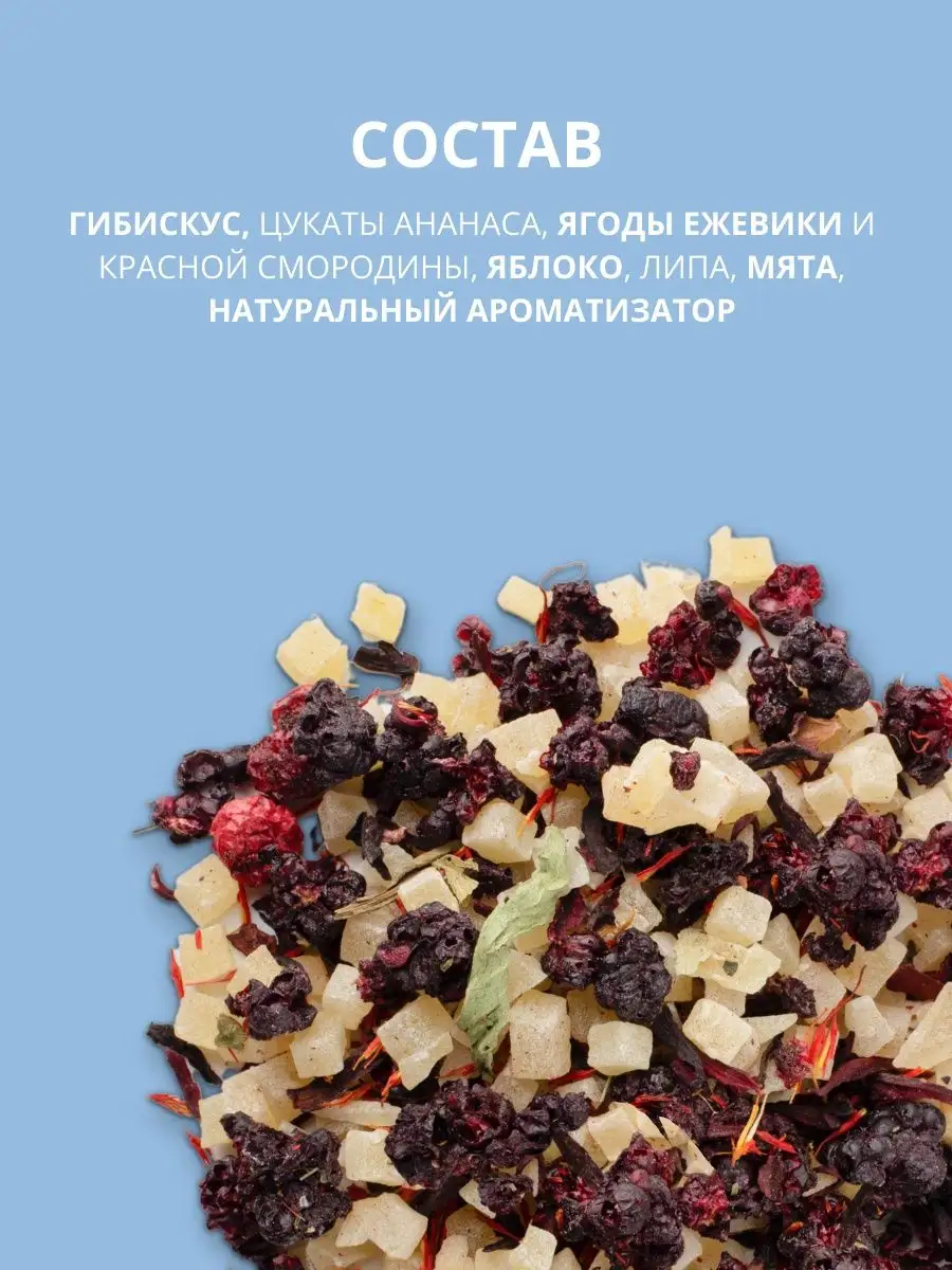 Чай подарочный набор с ягодами и мятой Ural Tea Company 134627679 купить в  интернет-магазине Wildberries